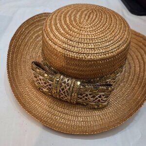 Women's Golf Hat, Miriam Lefcourt Hand crafted in Italy